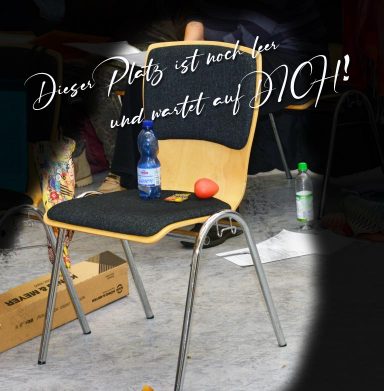 leerer Stuhl